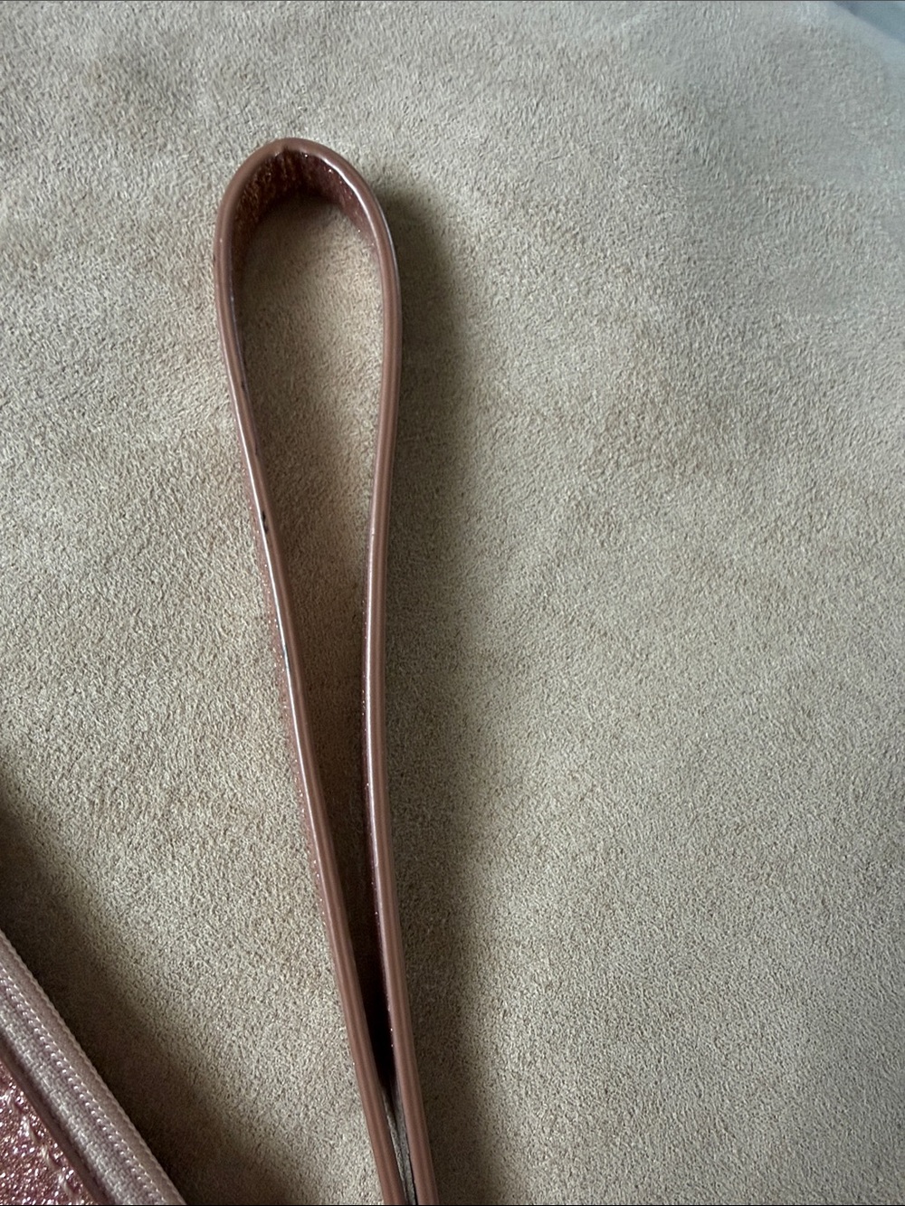 kate spade Rose Gold Glitter Wristlet Clutch - Picture 3 of 14